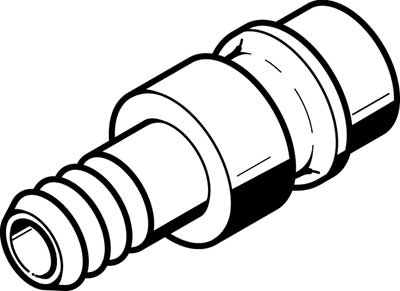 10091526 FESTO KOPPELINGSSTEKKER KS4-N-9 2153