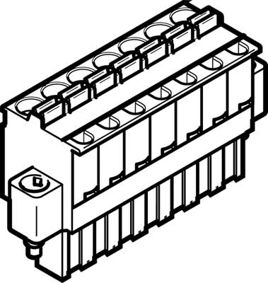 FESTO klemmenstrook NECU