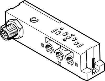 10483732 FESTO AANSLUITPLAAT VABS-S4-2S-G18-B-R3 541070