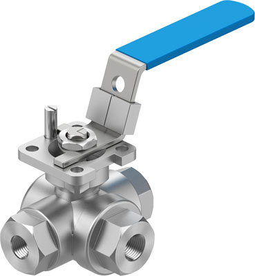 11104782 FESTO KOGELKRAAN VZBE-1/4-T-63-F-3L-F04-M-V15V15 8096943