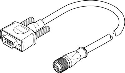 10488052 FESTO ENCODERKABELS NEBM-M12G8-E-10-S1G9 550749