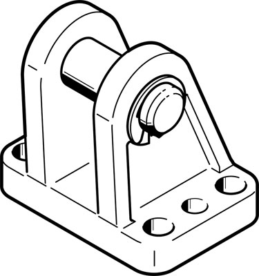 FESTO lagerblok LBG-R
