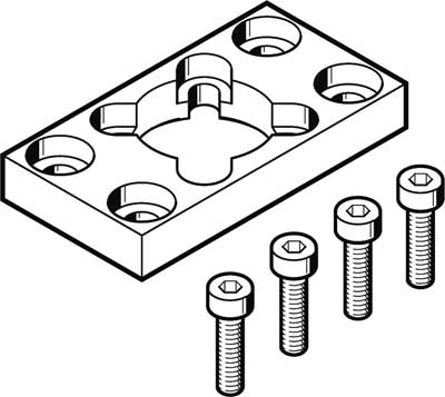 FESTO adapterplaat DAMF