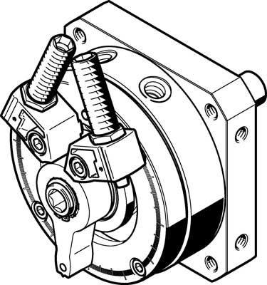10632700 FESTO ZWENKAANDRIJVING DSM-40-270-P1-A-B 566211