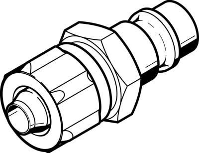 10174403 FESTO KOPPELINGSSTEKKER KS4-CK-6 2151