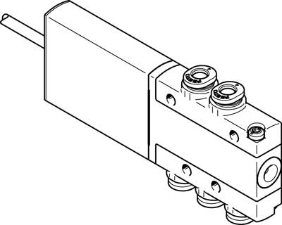 10484054 FESTO MAGNEETVENTIEL MHE2-MS1H-5/2-QS-4-K 525119