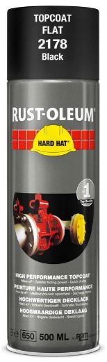10027487 RUST-OLEUM SPUITBUS MATZWART RAL 9005 2178