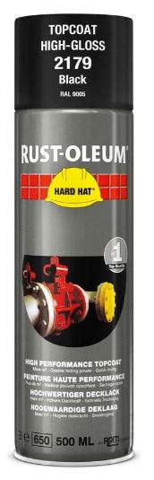 10027488 RUST-OLEUM SPUITBUS ZWART RAL 9005 2179