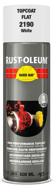 10027508 RUST-OLEUM SPUITBUS MATWIT RAL 9010 2190