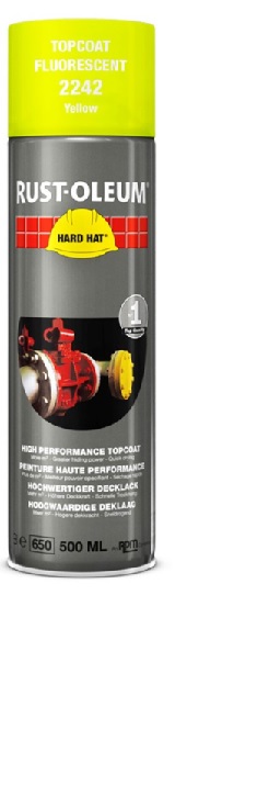 10027958 RUST-OLEUM SPUITBUS FLUORESEREND GEEL 2242