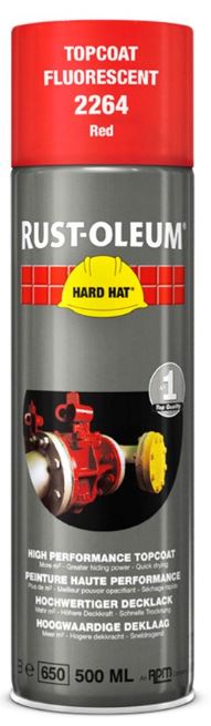 10028002 RUST-OLEUM SPUITBUS FLUORESCEREND ROOD 2264