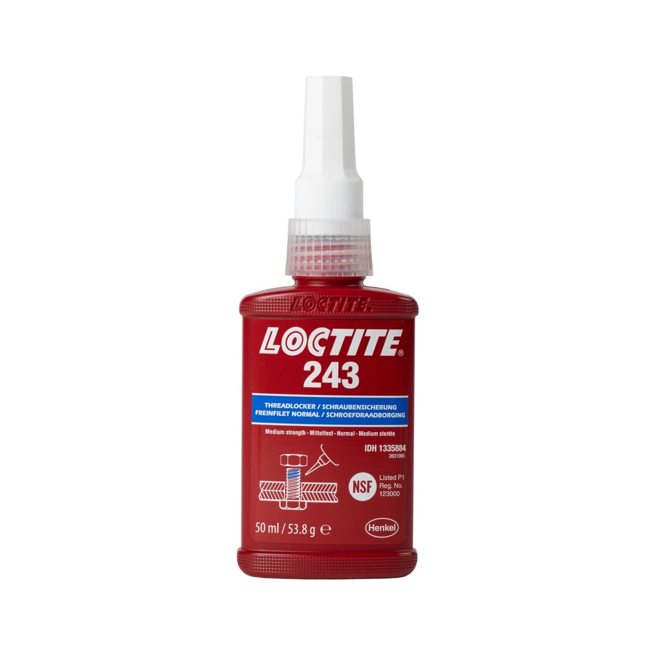 10028255 LOCTITE SCHROEFDRAADBORGING 243-50