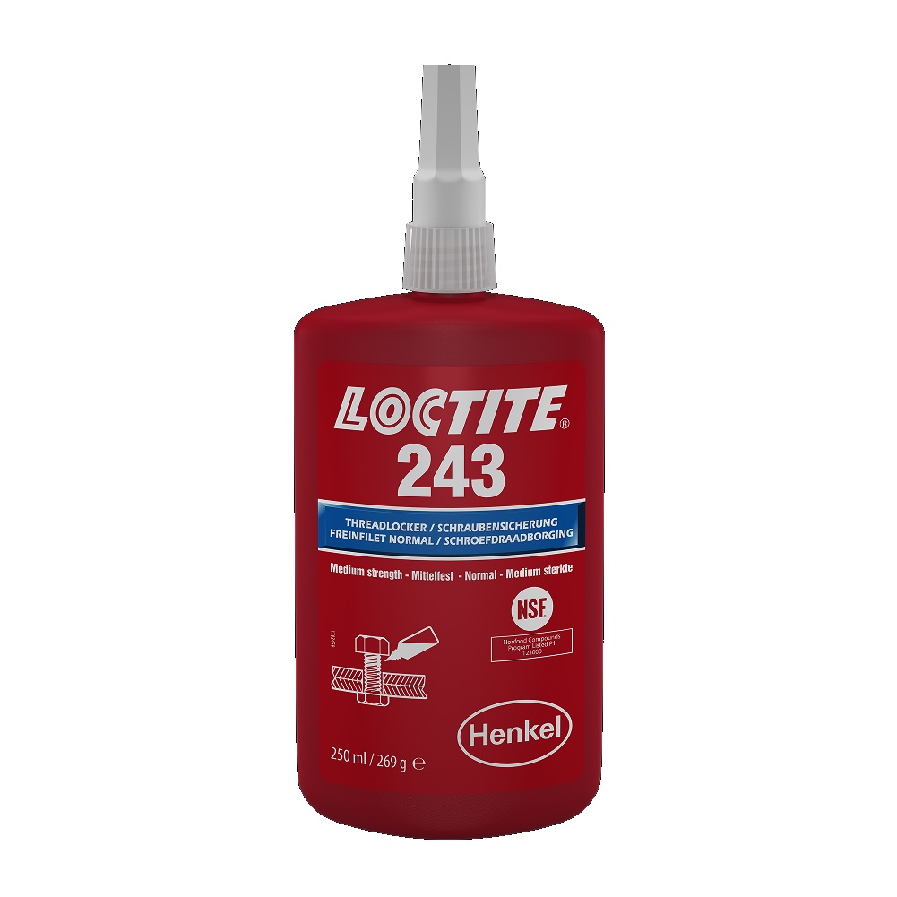 10028256 LOCTITE SCHROEFDRAADBORGING 243-250