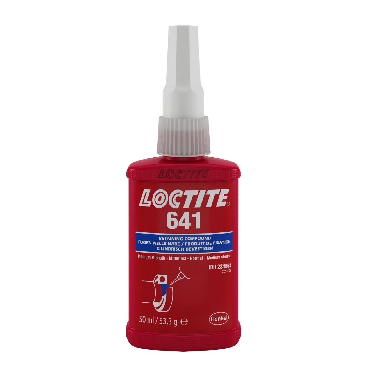 10040056 LOCTITE CILINDRISCHE BORGING 641-50