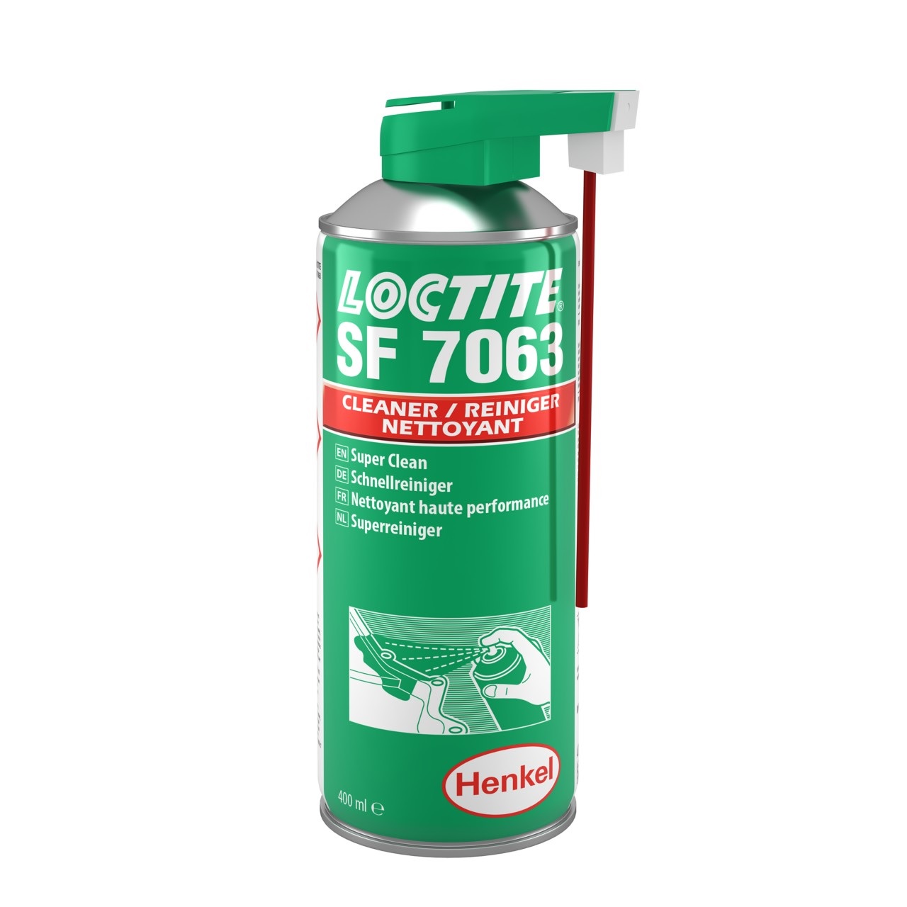10040675 LOCTITE REINIGER ONTVETTER SUPER CLEAN 7063-400