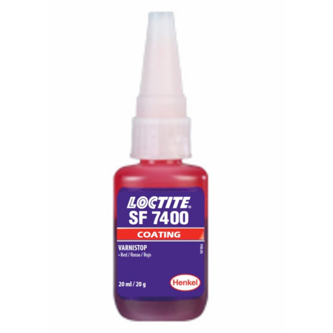 10085768 LOCTITE ZEGELLAK VERNISTOP KIT ROOD 7400-20
