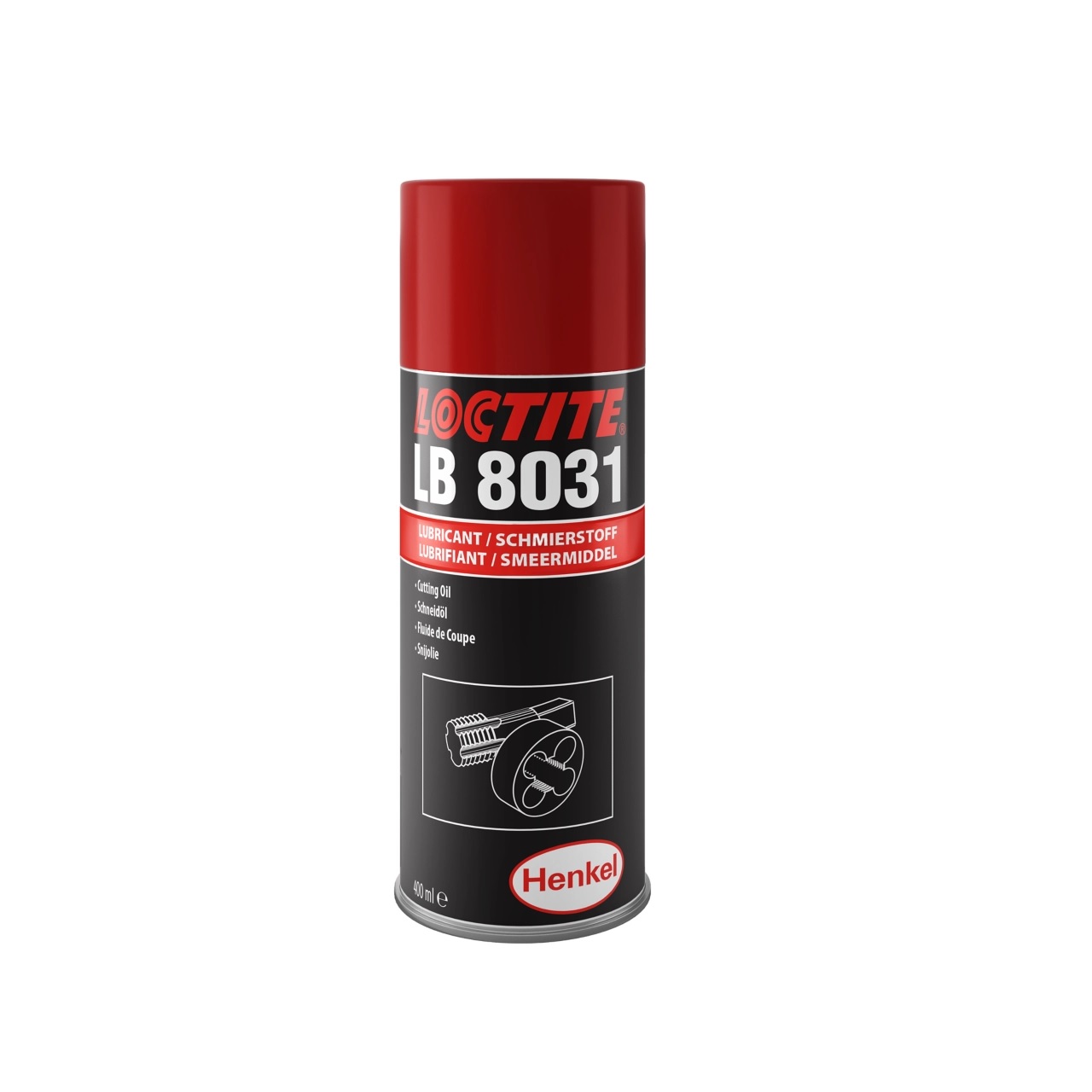 10093649 LOCTITE SMEERMIDDELEN SNIJ-OLIE 8031-400