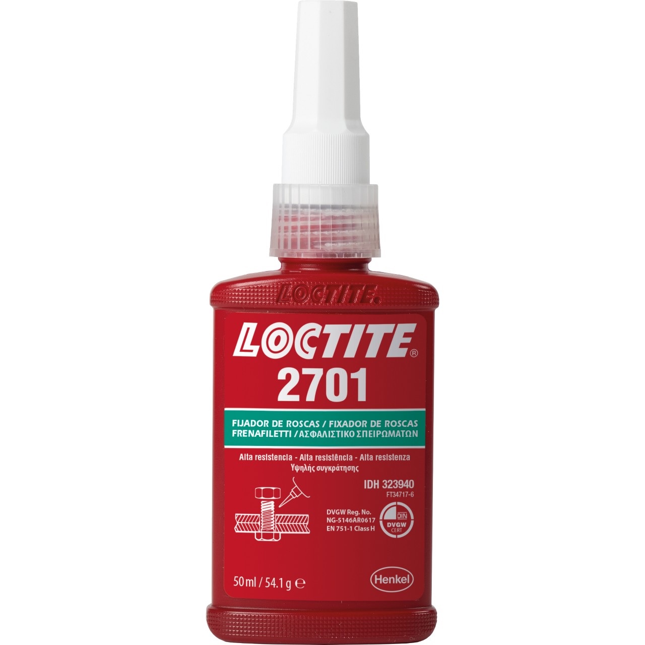 10106758 LOCTITE SCHROEFDRAADBORGING 2701-50