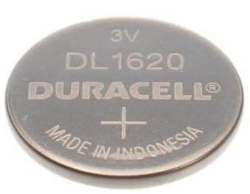 10245341 DURACELL KNOOPCEL BATTERIJ DL/CR1620 3V 68MAH BLISTER A 1 STUK