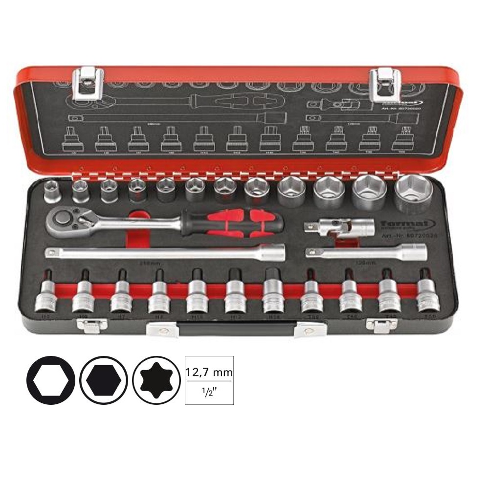 10387649 FORMAT DOPSLEUTELSET 1/2 27 DLG. 60720020