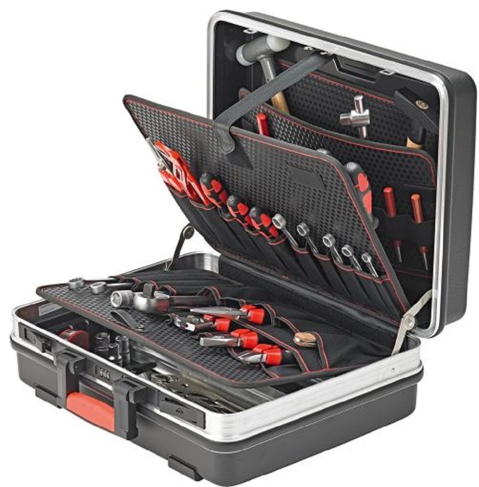 10387744 FORMAT UNIVERSELE GEREEDSCHAPSET 43-DLG INCLUSIEF KOFFER 61650043