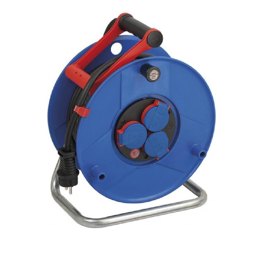 10402634 KUNSTSTOF-KABELHASPEL H07RN-F3G2,5 25MTR IP44 NEOPREEN BRENNENSTUHL