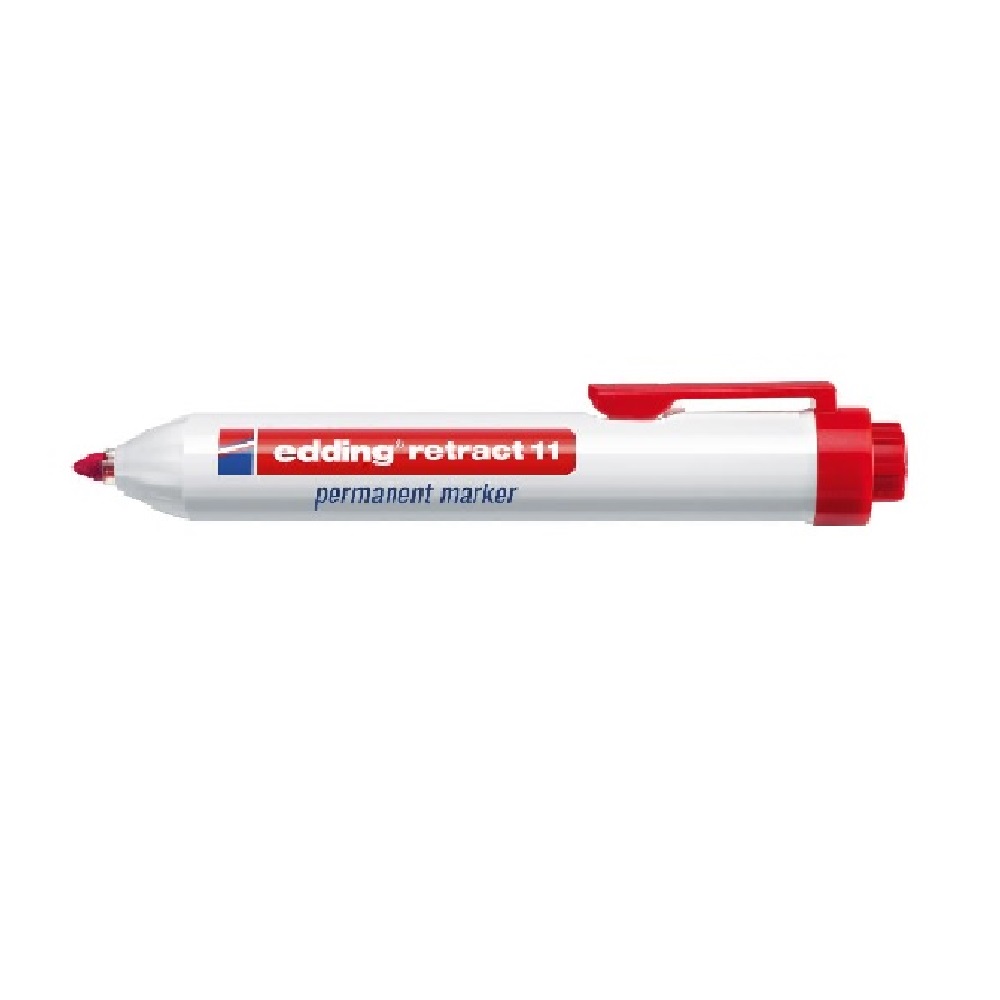 10697882 EDDING PERMANENT MARKER NR11 ROOD GROTE RONDE PUNT