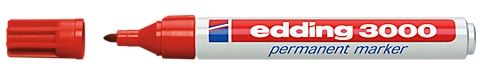 10697885 EDDING PERMANENT MARKER NR3000 ROOD RONDE PUNT