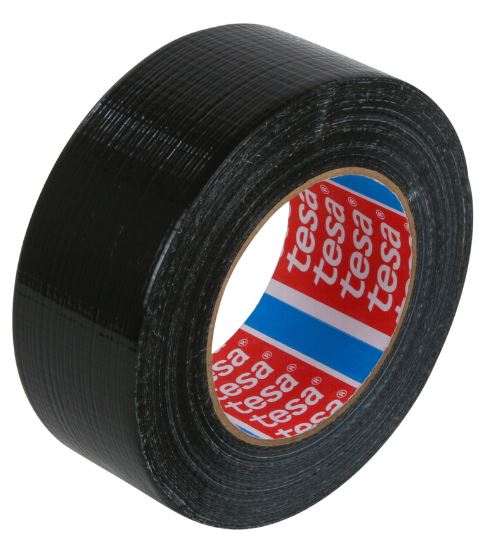 10810137 TESA DUCT TAPE 4613 50 M X 48 MM ZWART