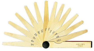 FORMAT precisie-voelermaten messing