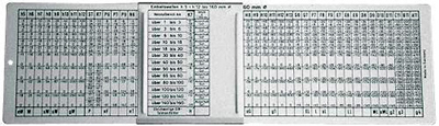 10386618 FORMAT ISO-PASSINGTABEL 280 X 80 44800001