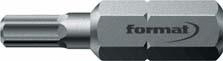10702702 FORMAT BIT 1/4 INCH TAAIHARD DIN 3126 C SW2X25MM 64630005