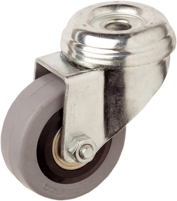 PROTEMPO zwenkwiel 68-60 PP grijze band boutgat