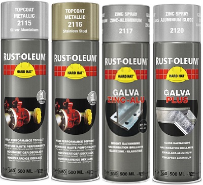 RUST-OLEUM spuitbus deklaag metallic