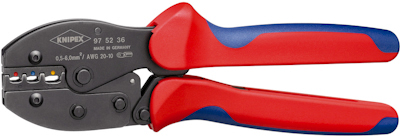 KNIPEX krimp-hefboomtangen niet geisoleerd