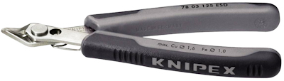 10246446 KNIPEX ZIJSNIJTANG 78 03 125 ESD