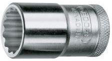 GEDORE twaalfkant dopsleutels 1/2''
