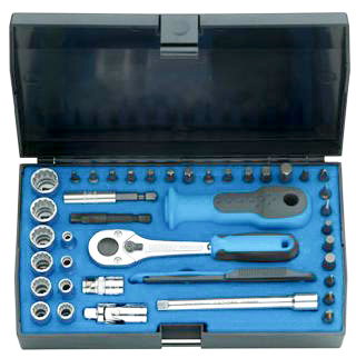 GEDORE dopsleutelsets 1/4''