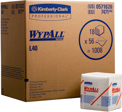 KIMBERLY CLARK WYPALL poetsdoek L40 7471