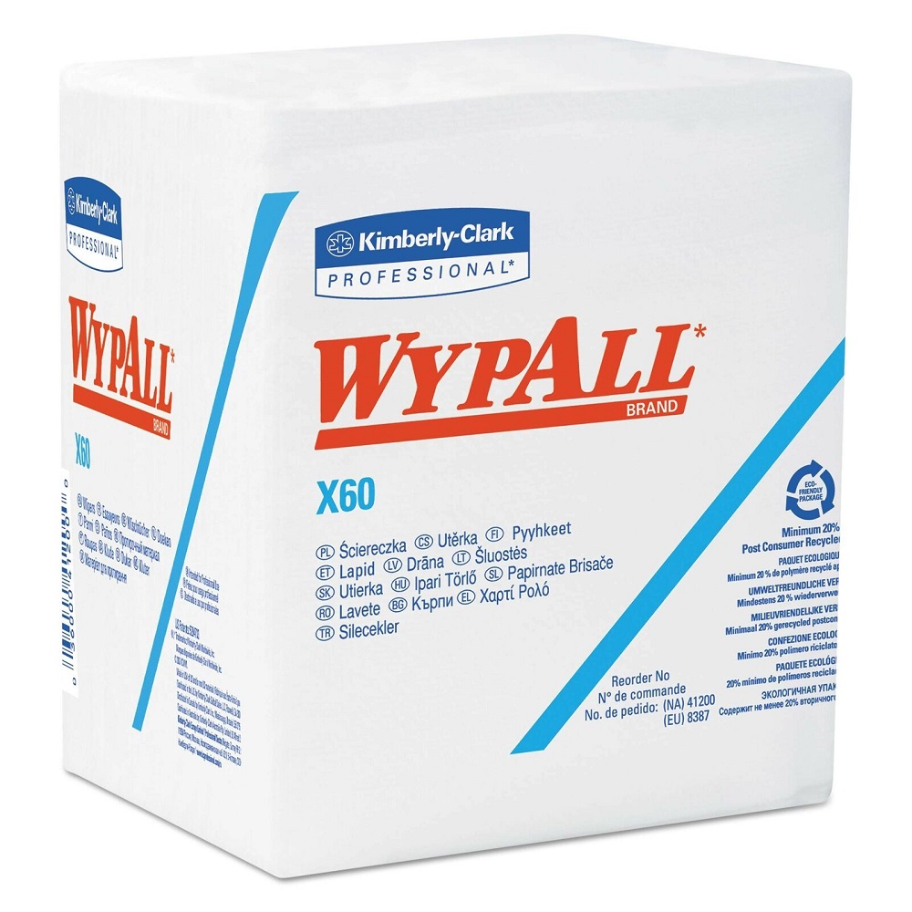 KIMBERLY CLARK WYPALL poetsdoek blauw X60