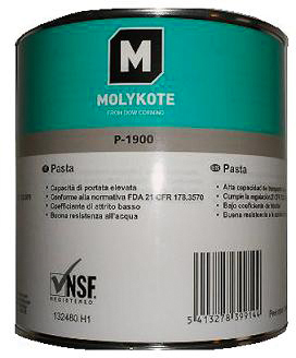 MOLYKOTE P-1900 vetpasta voor smering foodgrade
