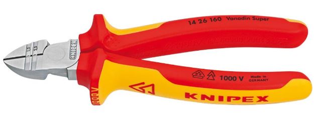 KNIPEX afstrip-zijsnijtangen VDE