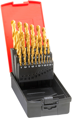 FORMAT spiraalborenset HSS geslepen Tin