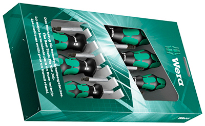 10387491 WERA KOGELKOPSCHROEVENDRAAIER-SET