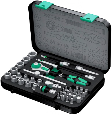 WERA dopsleutelsets 1/4''