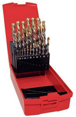 DORMER set HSS korte spiraal boren kunsstofcassette.A095