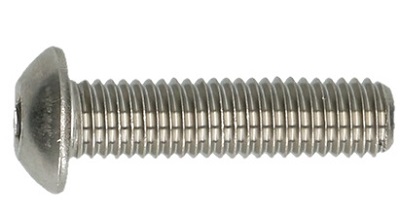 10840459 FASTEN RVS A4 BZK LBK SCHROEF ISO 7380 M3X5