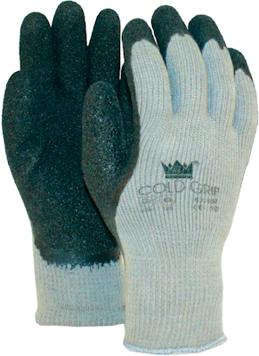 10711860 OXXA HANDSCHOEN COLD-GRIP 47-180, ZWART/GRIJS, MT 8/M