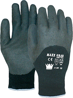 10711865 OXXA HANDSCHOEN MAXX-GRIP-WINTER 47-280, ZWART, MT 9/L