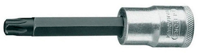 GEDORE schroefbits 1/2&quot; voor bin. Torx-schr.lang